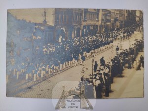 Bydgoszcz, Bromberg, street, holiday, cafe Carola 1907