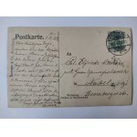 Bydgoszcz, Bromberg, ulica, święto, kawiarnia Carola 1907
