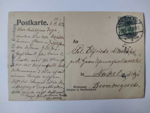 Bydgoszcz, Bromberg, street, holiday, cafe Carola 1907