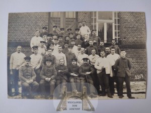 Bydgoszcz, Bromberg, war hospital, soldiers ca. 1915