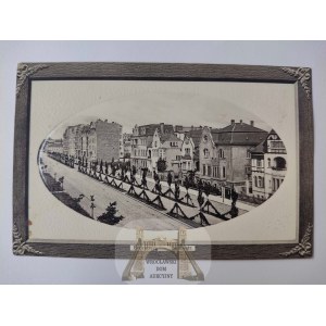 Bydgoszcz, Bromberg, Bullowstrasse, tłoczona, ok. 1905