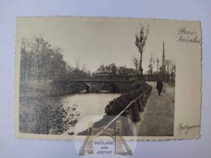 Bydgoszcz, Bromberg, canal, bridge ca. 1940