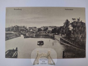 Bydgoszcz, Bromberg, lock,port 1917