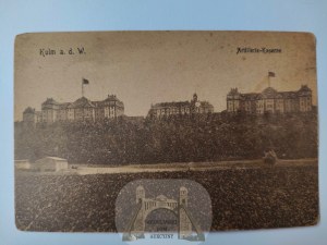 Chelmno, Culm, barracks ca. 1915