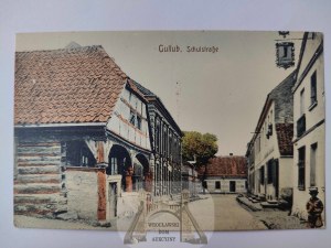 Golub Dobrzeń, Schulstrasse ca. 1915