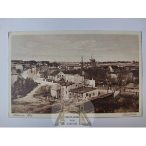 Kowalewo Pomorskie, panorama, wiatrak 1942