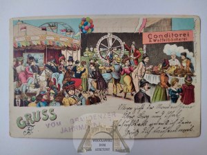 Grudziadz, Graudenz, fair, funfair 1906