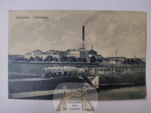 Kruszwica near Inowrocław, sugar factory ca. 1910