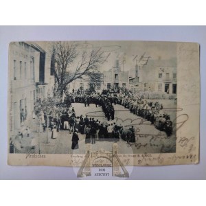 Mrocza k. Nakło, wizyta rejenta Doktora Krausa 1902