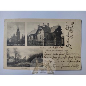 Bukowiec k. Świecie, kościół, parafia, ulica 1904