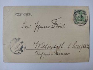 Bukowiec near Swiecie, church, parish, street 1904