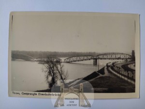 Torun, Thorn, blown up bridge ca. 1940