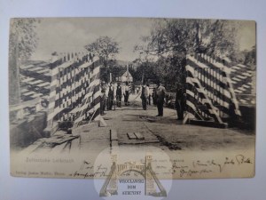 Torun, Lubicz, border crossing 1906