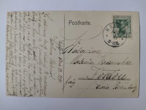 Kielpin near Tuchola, Tuchel, post office, school, store 1910