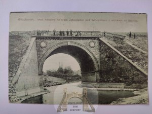 Wloclawek, railroad bridge 1917