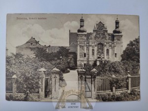 Stzrelno, Catholic church ca. 1915