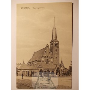 Szczecin, Stettin, kościół św. Wojciecha, 1918