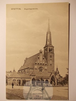Szczecin, Stettin, St. Adalbert Church, 1918