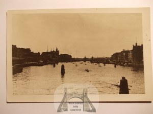 Szczecin, Stettin, port, photo, ca. 1925