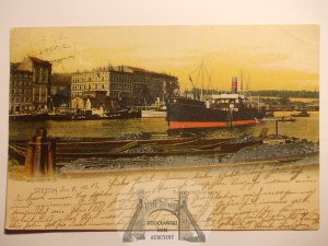 Szczecin, Stettin, Oder, 1903