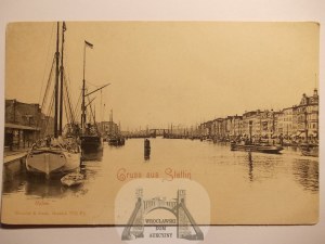 Szczecin, Stettin, Oder, ca. 1900
