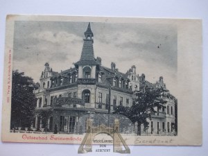 Swinoujscie, Swinemunde, Park-Hotel, 1910