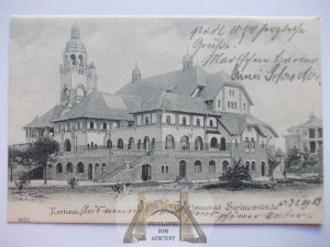 Swinoujscie, Swinemunde, cure house, 1903