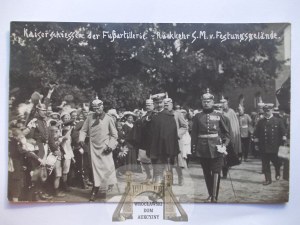Swinemunde, Swinemunde, visit of the Emperor, 1912
