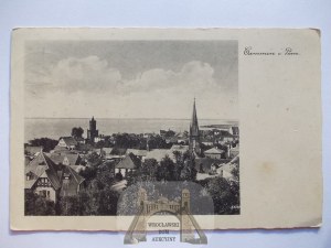 Kamień Pomorski, Cammin, panorama, 1941