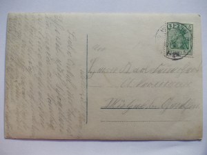 Wolin, Wollin, residential building, private card, 1913