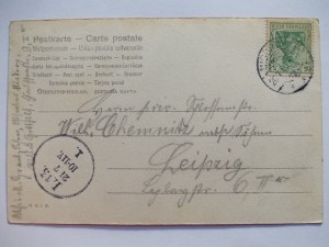 Miedzyzdroje, Misdroy, beach, 1903