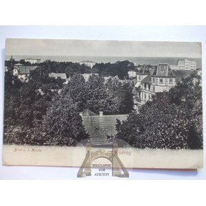 Międzyzdroje, Misdroy, panorama, ok. 1910