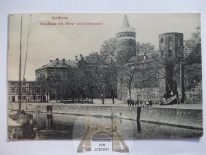 Goleniow, Gollnow, city walls, ca. 1910
