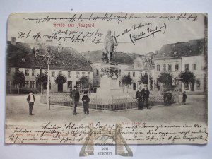 Nowogard, Neugard, Market Square, 1902