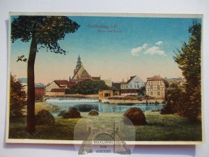 Gryfice, Greifenberg, panorama, ca. 1920
