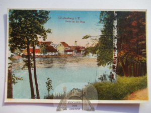 Gryfice, Greifenberg, panorama, ca. 1920