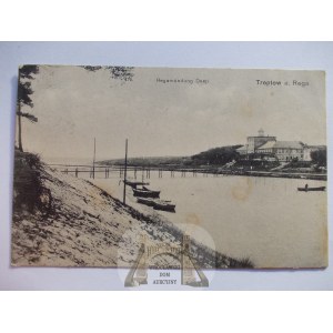 Trzebiatów, Treptow, ujście Regi, 1914