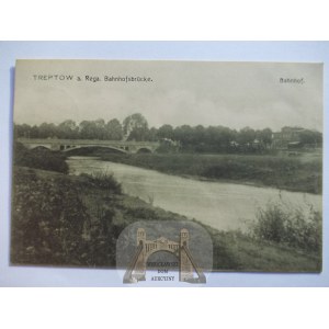 Mrzeżyno, Deep, nad Regą, 1914