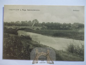 Mrzezyno, Deep, on the Rega River, 1914