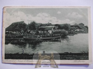 Mrzezyno, Deep, village buildings,ca. 1920