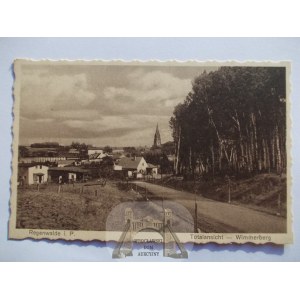 Resko k. Łobez, panorama, ok. 1920