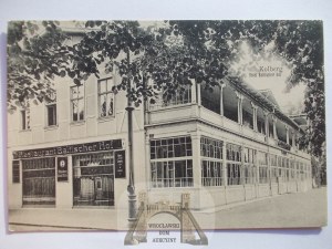 Kolobrzeg, Kolberg, Hotel Bałtycki Dwór, circa 1920.