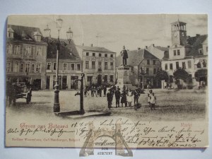 Bialogard, Belgard, Market Square, 1900