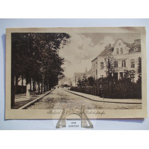 Białogard, Belgard, ulica Dworcowa, ok. 1920