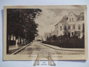 Bialogard, Belgard, Dworcowa street, ca. 1920