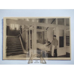 Koszalin, Koslin, szpital, klatka schodowa, ok. 1920