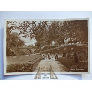 Koszalin, Koslin, Promenada, ok. 1930