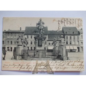 Koszalin, Koslin, pomnik, 1904