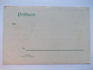 Bobolice, Bublitz k. Koszalin, lithograph, ca. 1900.