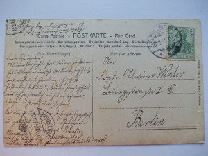Polanów, Pollnow, highway, 1905